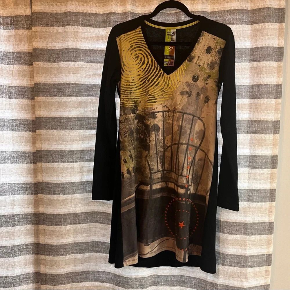 Volt Long‎ Sleeve Dress Size 2